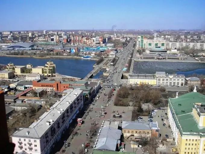 Hvor ligger Chelyabinsk