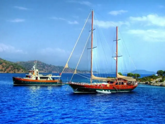 Perahu layar di Turki