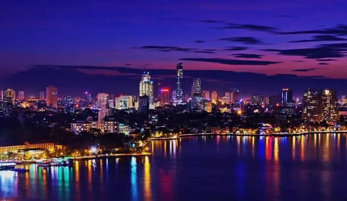 Hanoi bei Nacht