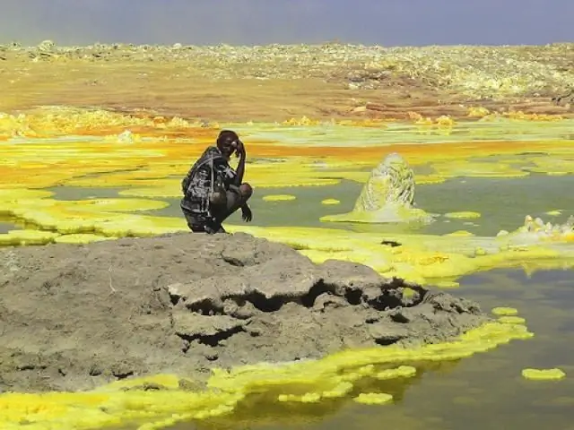 Danakil Volcanic Desert